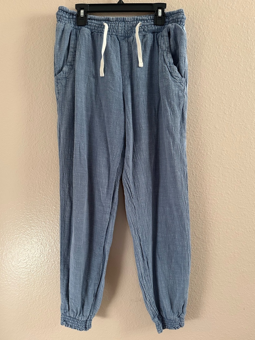 Ocean Drive Blue Casual Beach Joggers